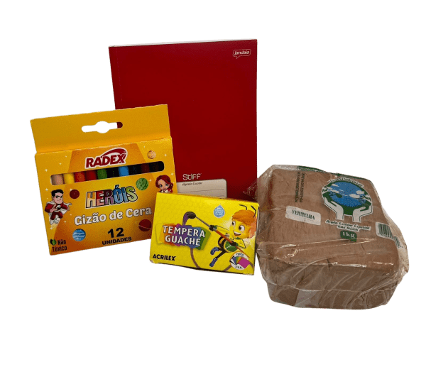 Kit Educação Infantil - Berçário I e II Vermelho